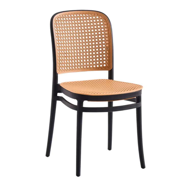 Silla Montana Negra | Resistente a Exteriores | Comedor