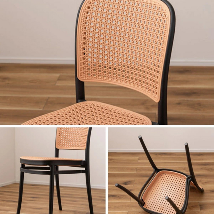 Silla Montana Negra | Resistente a Exteriores | Comedor