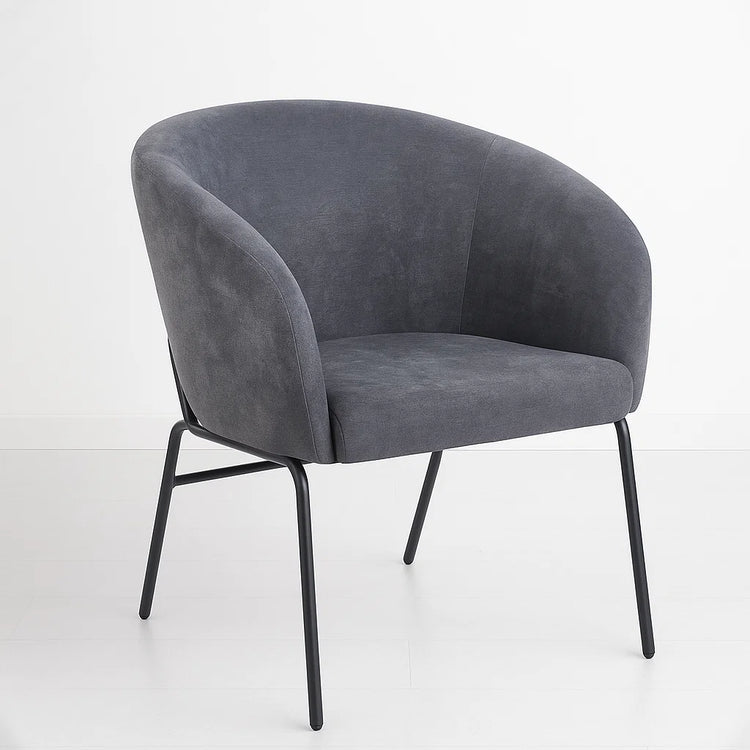 Sillón Dalbo | Terciopelo Gris