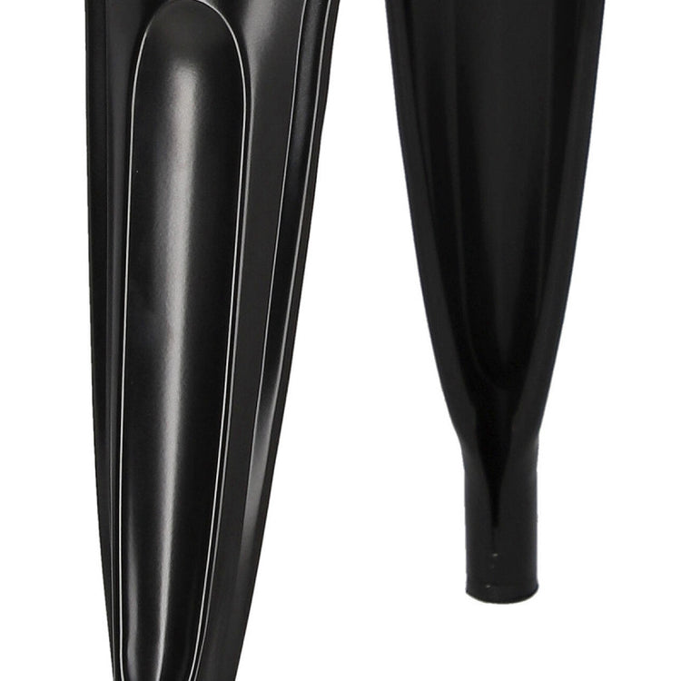 Silla Tolix | Metal y Madera Oscura | Resistencia al Exterior