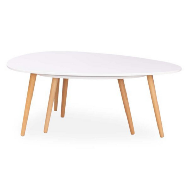 Set 2 Mesas Nido Trina | Diseño Nórdico | Multiuso