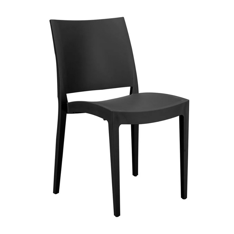 Silla Lagoon: Diseño Minimalista y Apilable