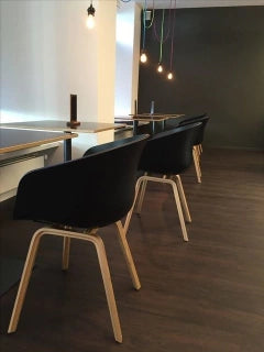 Pack 4 Butacas Sitiales Negras Casper | Máxima Resistencia