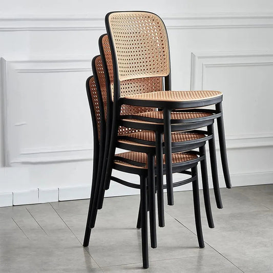 Silla Montana Negra | Resistente a Exteriores | Comedor