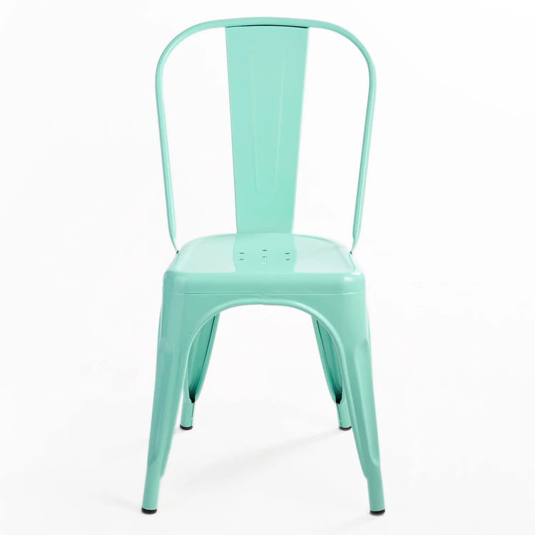 Sillas Tolix Acero Menta | Resistente para Exterior e Interior