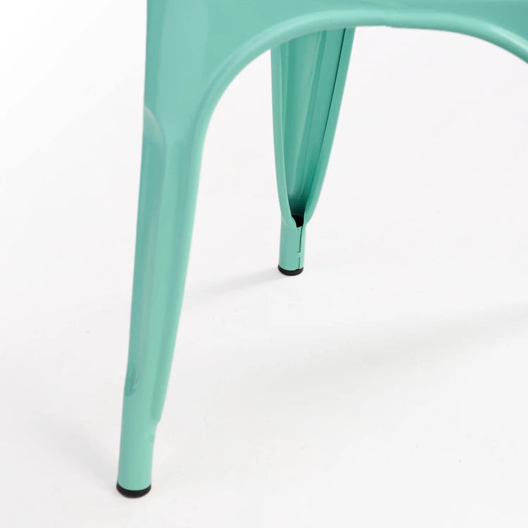 Sillas Tolix Acero Menta | Resistente para Exterior e Interior