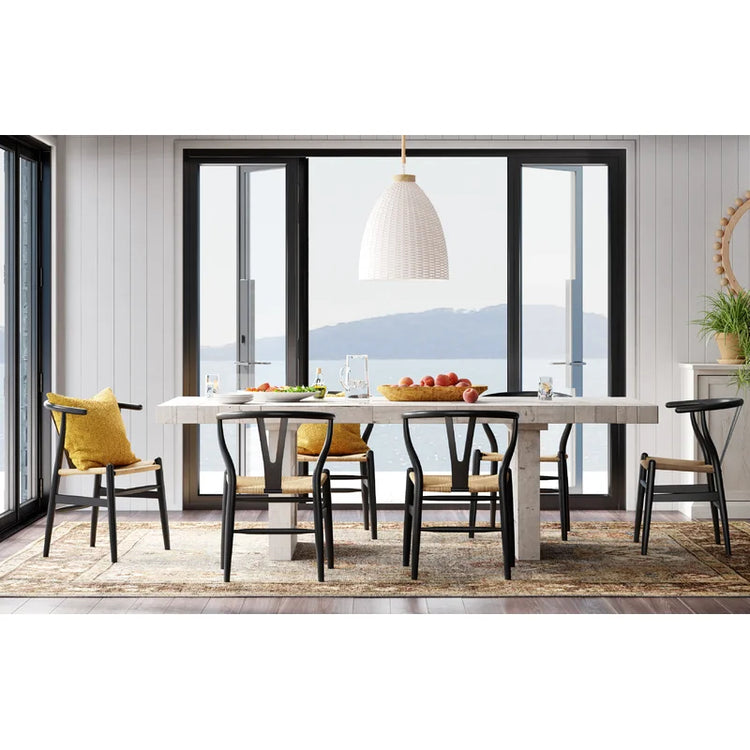 Silla Wishbone Nórdica - Madera Natural | Cómoda y Elegante