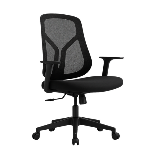 Silla Oficina Nova Negra | Apoyabrazos