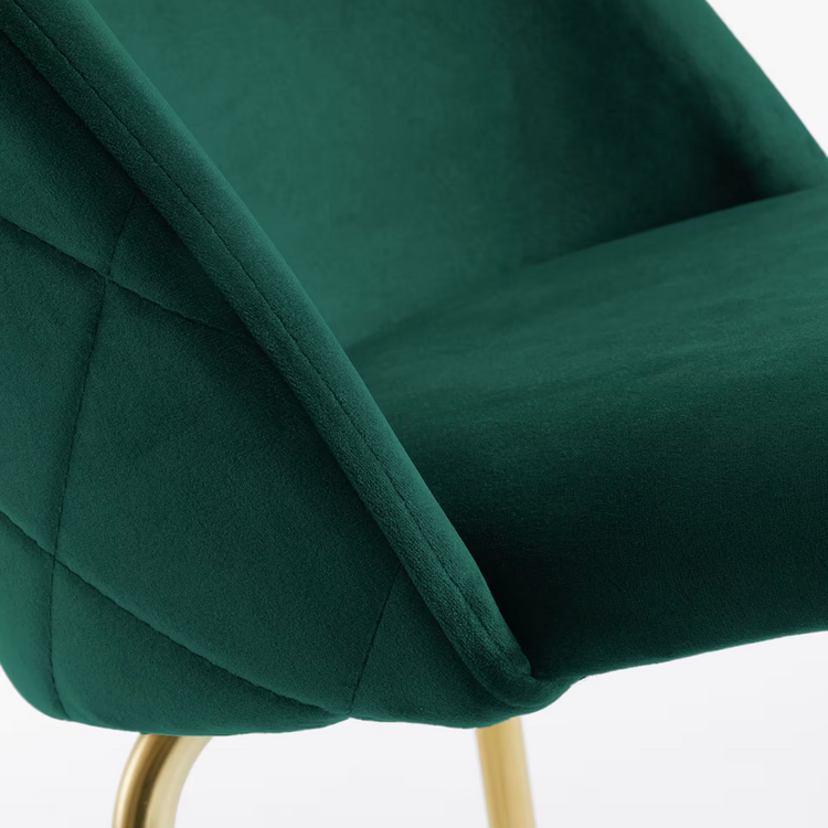 Pack 2 Taburetes Maya Velvet 66 cm Verde | Estilo Elegante y Cómodo