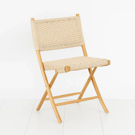 Silla Plegable Wislow | Madera Rattan