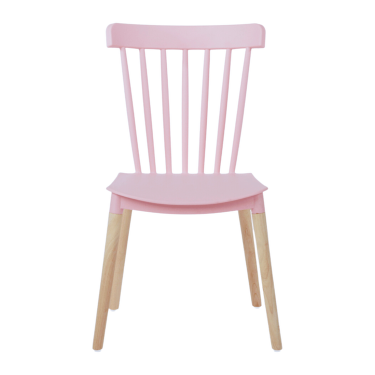 Silla Windsor Rosada | Diseño Clásico & Cómodo