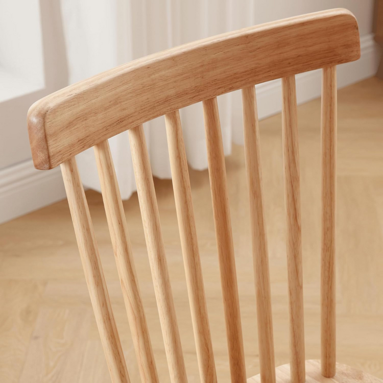 Pack 4 Silla Windsor | Madera Natural | Moderna y Duradera