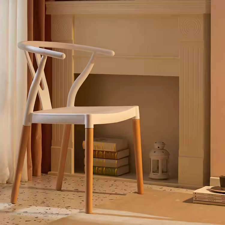 Pack 4 Sillas Wishbone Blancas | Modernas y Resistentes