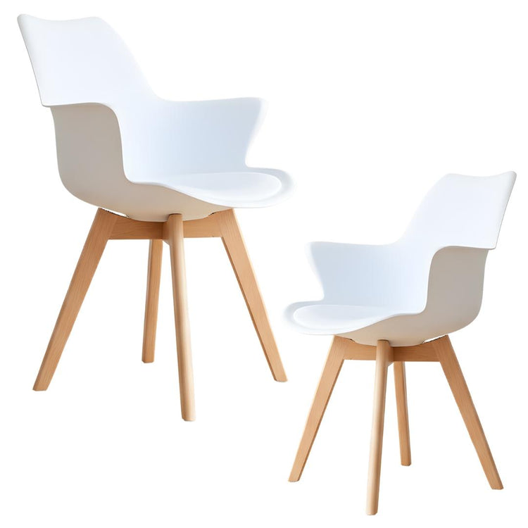 Pack 2 Butaca Rachell Blanca | Ergonómia &  Elegancia