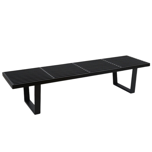Banqueta Baena Negra | Madera Fresno | Versátil y Elegante