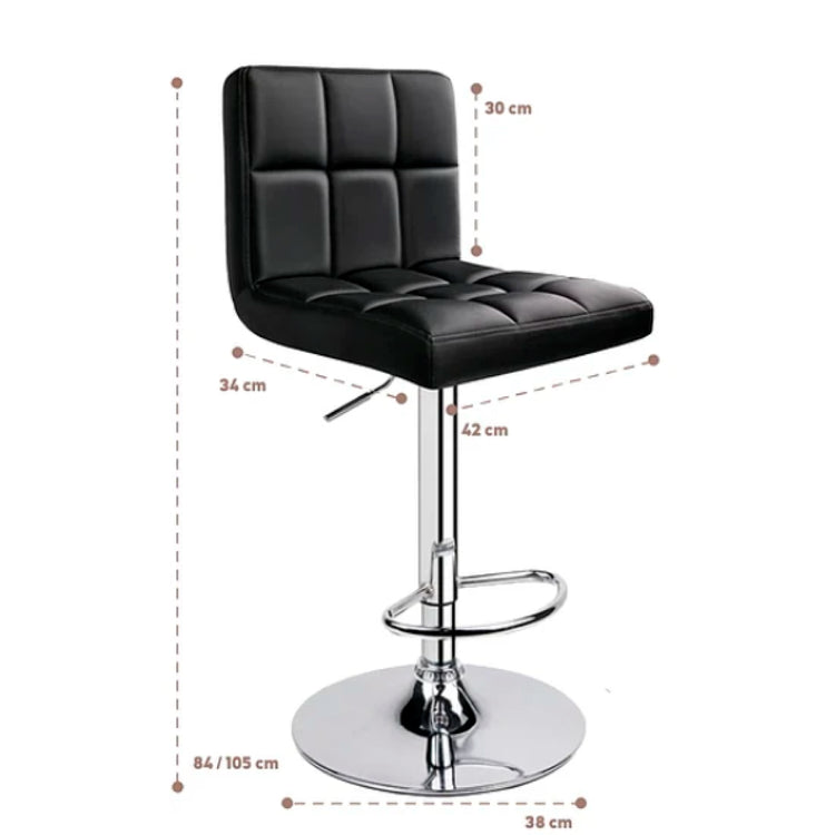 Taburete Ivar | Giratorio |Ajustable (Altura 84cm -105cm)
