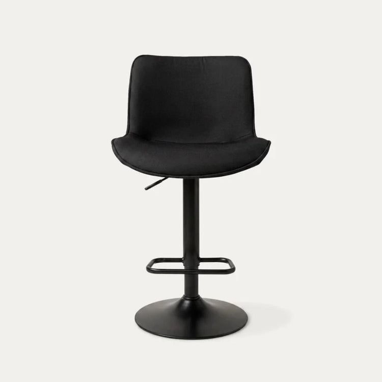 Taburetes Bar Roman Negro | Altura Regulable