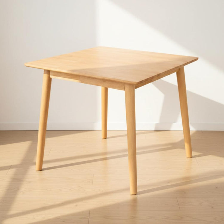 Mesa Cuadrada Cosmo 70x70 cm | Madera Natural