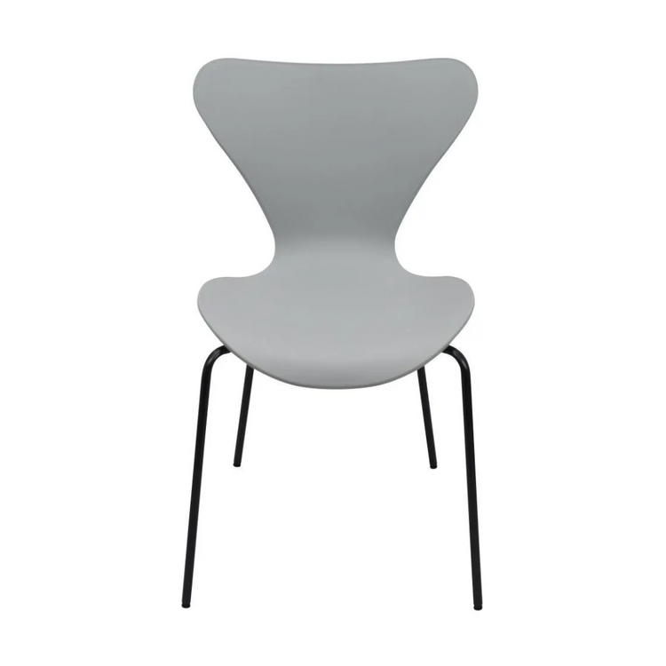Pack 4 Silla Fritz Gris | Moderno y Resistente