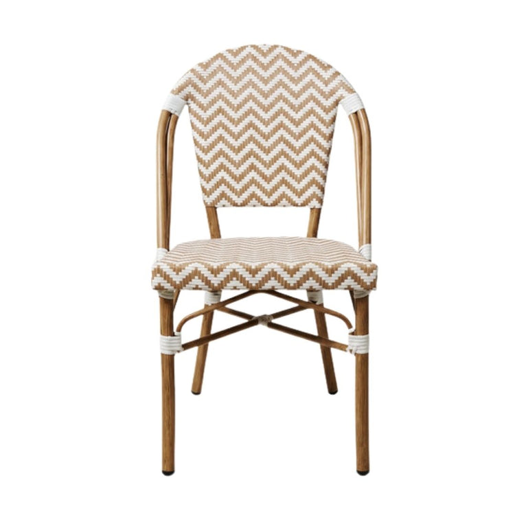 Silla Parisina Adolfo Beige/Camel