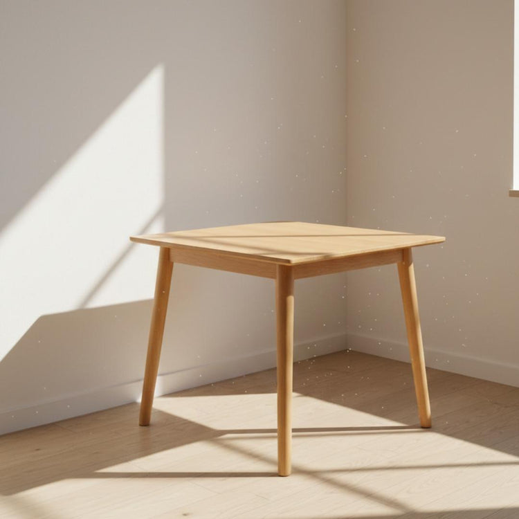 Mesa Cuadrada Cosmo 70x70 cm | Madera Natural