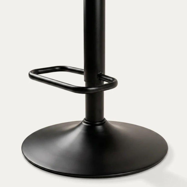 Taburetes Bar Roman Negro | Altura Regulable