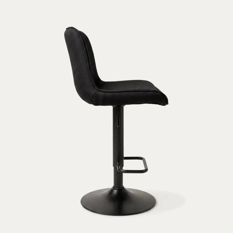 Taburetes Bar Roman Negro | Altura Regulable