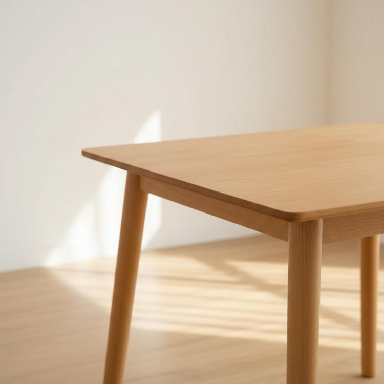 Mesa Cuadrada Cosmo 70x70 cm | Madera Natural