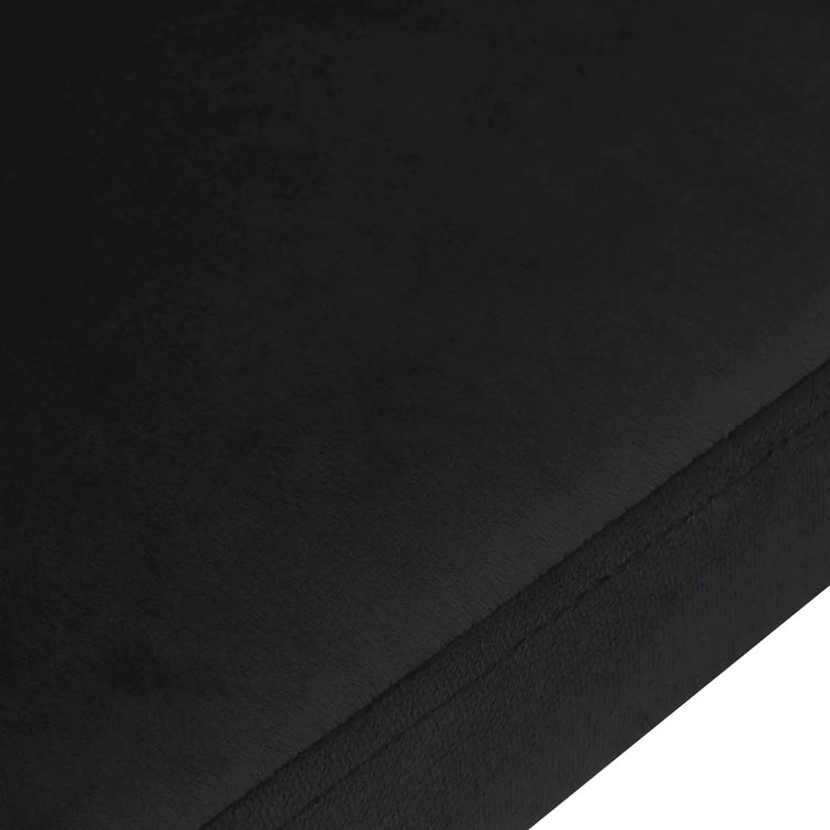 Silla Mizzi Negro | Terciopelo | Diseño Elegante y Cómoda