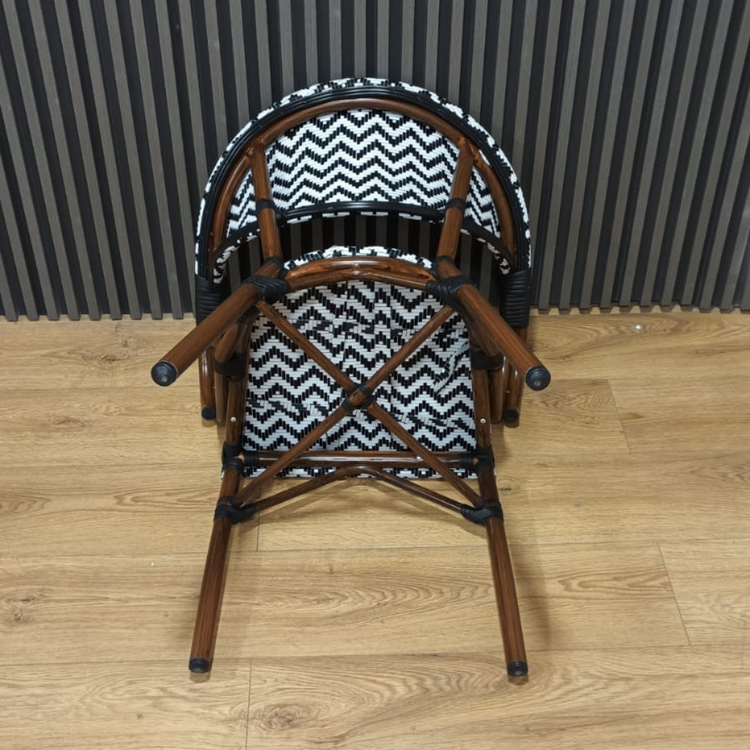 Silla Parisina Bondi | Rattan Con Reposabrazos