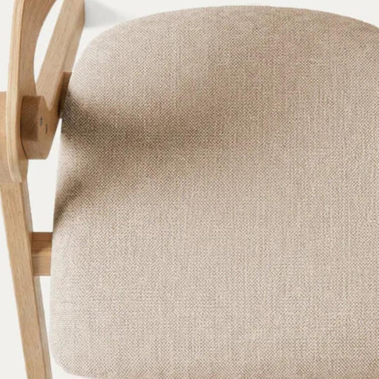 Silla Charley Wood | Madera & Tela