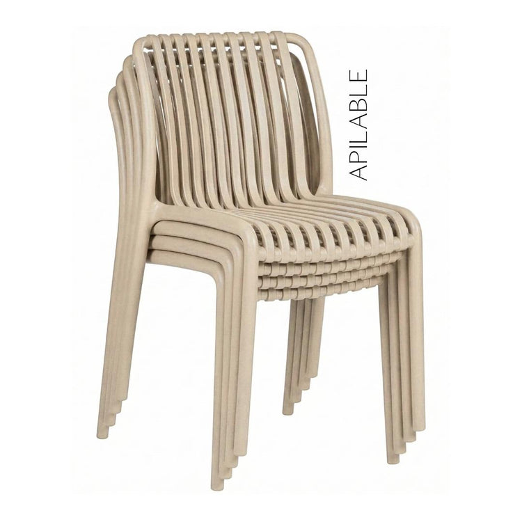 Silla Francis Beige | Ideal Terraza y Interior