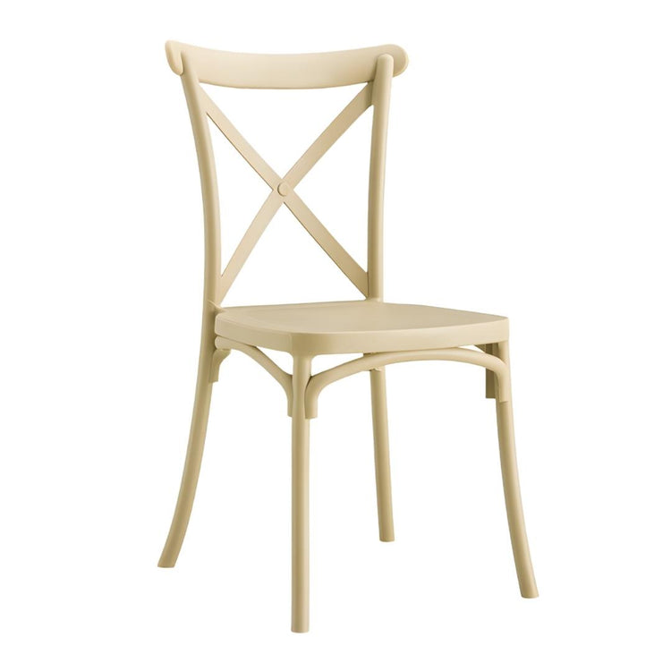 Silla Crossback| Ideal Terraza y Interior