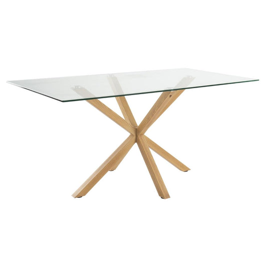 Mesa Rectangular Greta 160x90 | Vidrio Templado