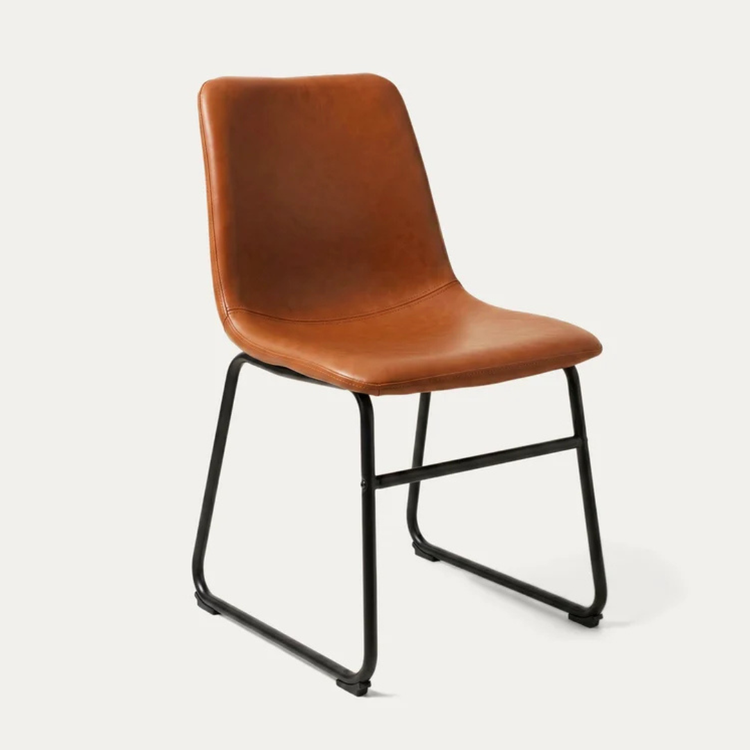 Pack 4 Sillas Comedor Toscana | Eco Cuero Terracota