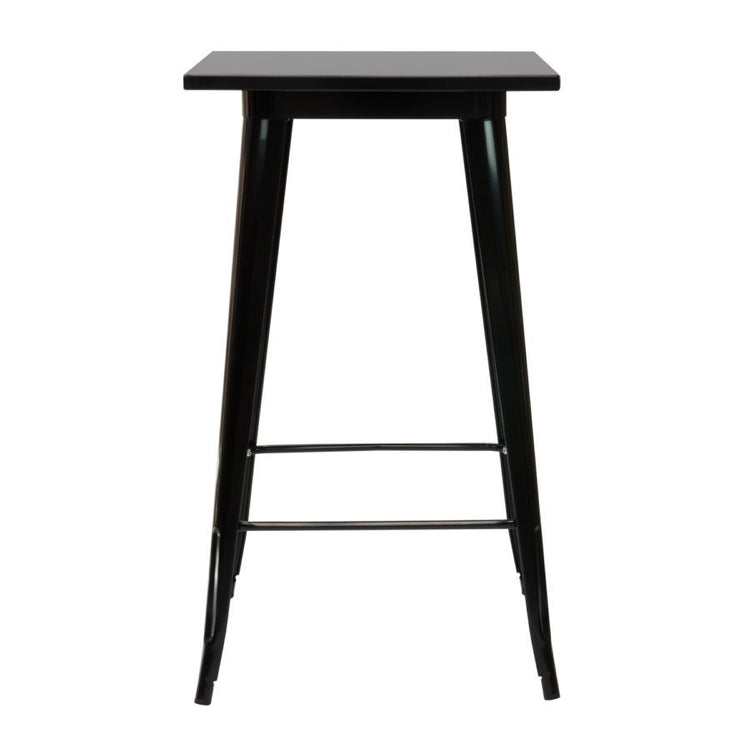 Mesa Tolix Alta Negra 60x60x105 cm | Bar & Restaurantes