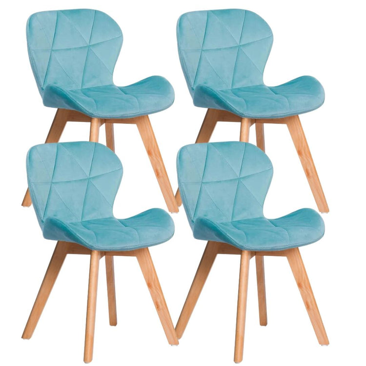 Pack 4 Sillas Rubik Velvet Bondi | Elegancia y Confort