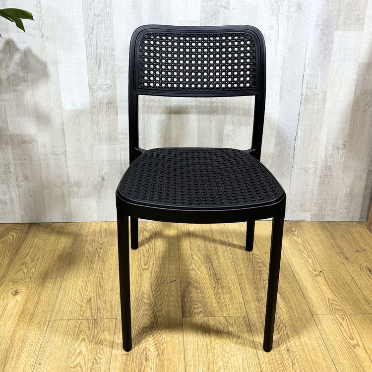 Pack 4 Silla Feronia Negro | Ideal para Exteriores