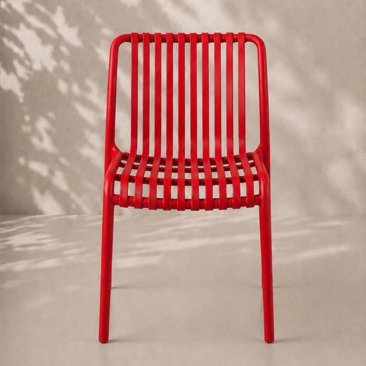Silla Francis Rojo | Ideal Terraza y Interior