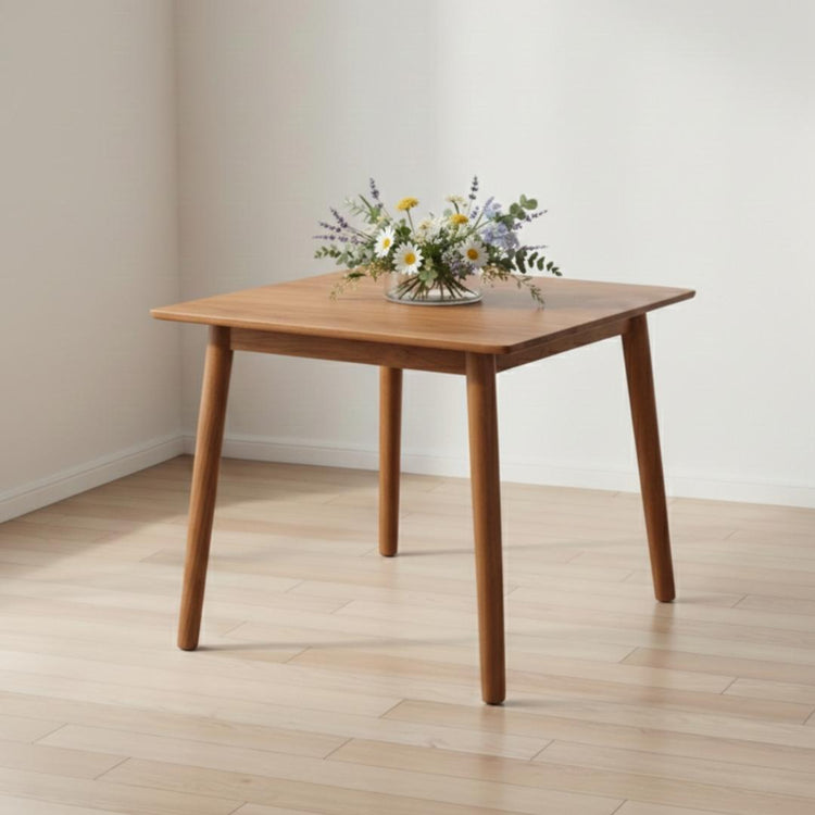 Mesa Cuadrada Cosmo 70x70 cm | Madera Oscura
