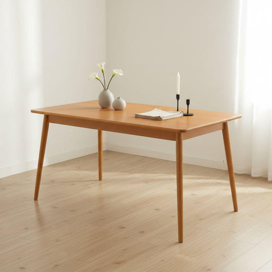 Mesa Rectangular Cosmo 140x80 cm | Madera Natural