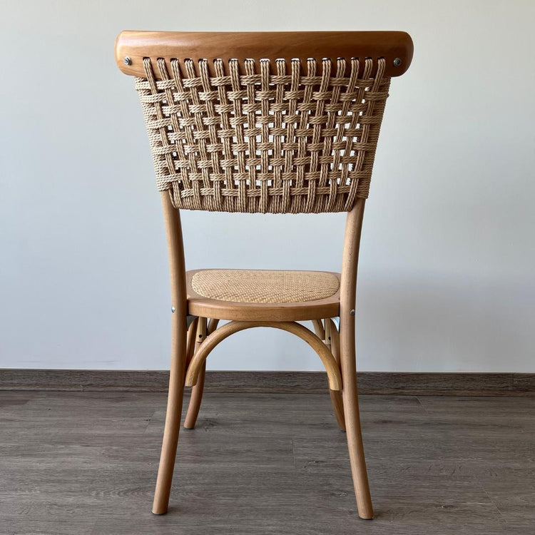 Silla Tango Wood | Rattan & Cuerda