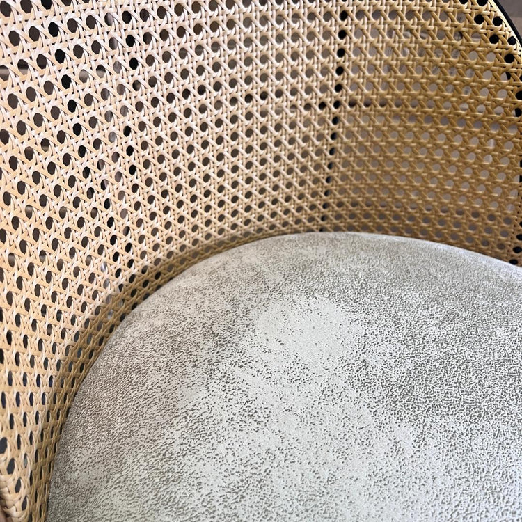 Pack 2 taburete Bar Carolla Beige 62 cm | Asiento Giratorio 360°