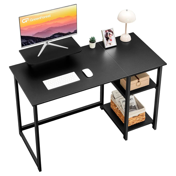 Escritorio Tiziano Negro 140cm | Estilo y Funcionalidad
