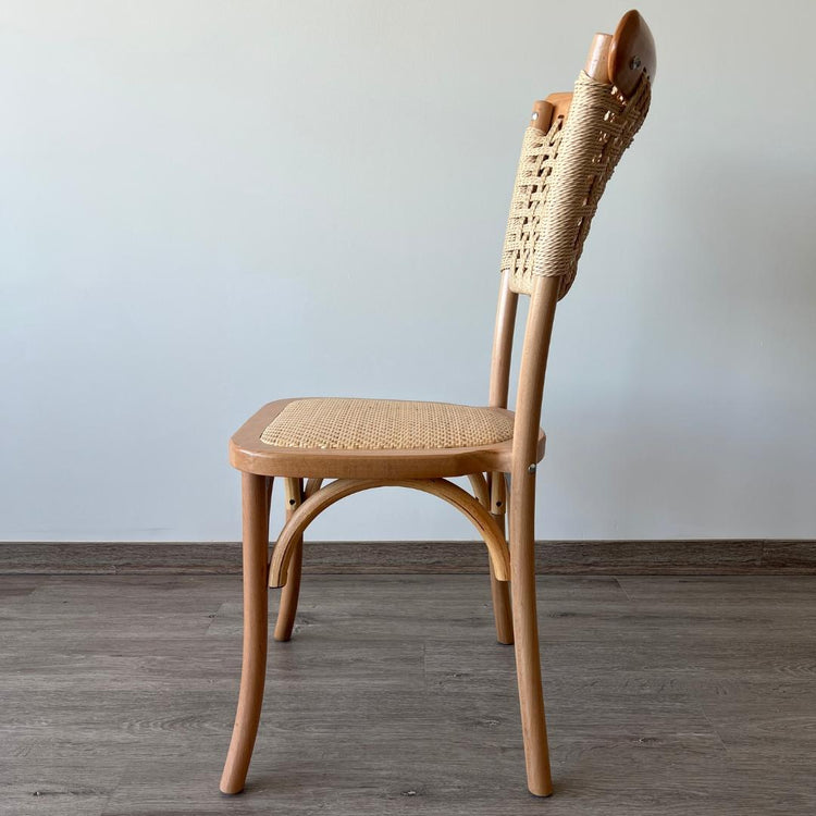 Silla Tango Wood | Rattan & Cuerda