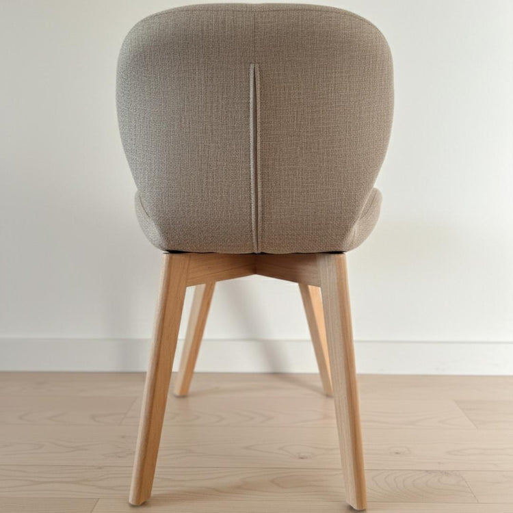 Pack 4 Sillón Rubik Beige | Lino & Madera