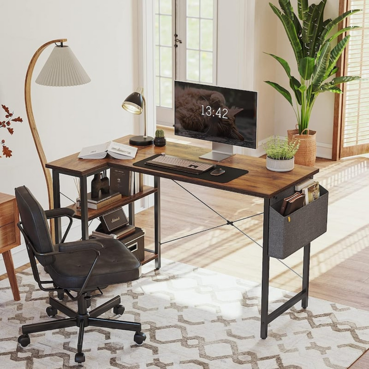 Escritorio Esquinero Silvano 120cm | Ideal Home Office