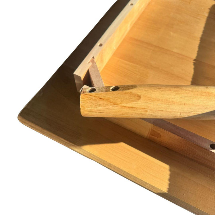 Mesa Rectangular Cosmo 140x80 cm | Madera Natural