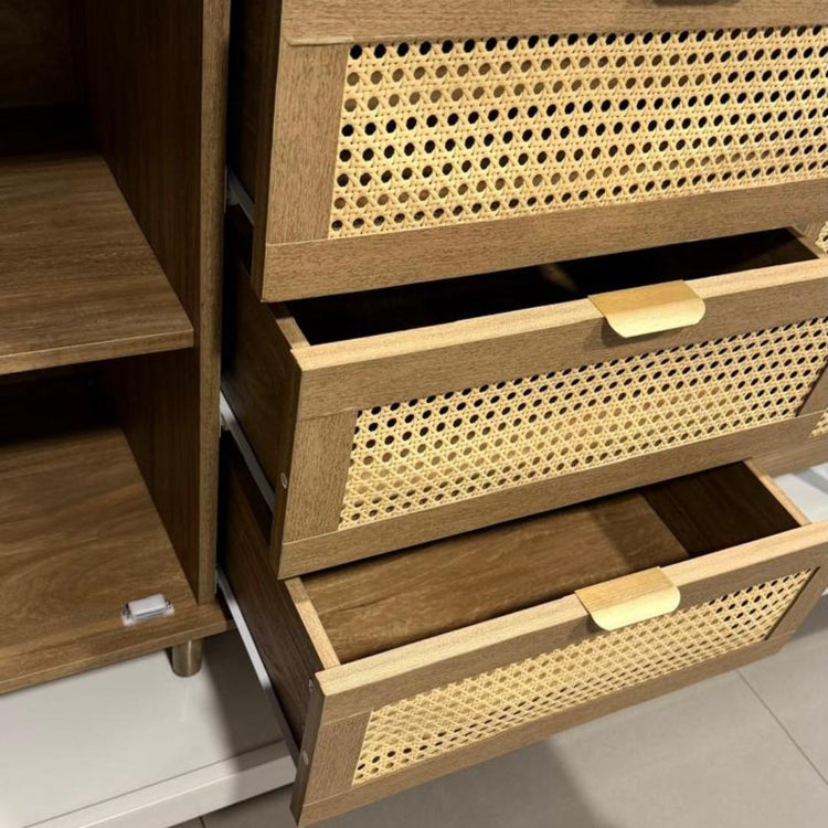 Rack Marian | Rattan & Madera