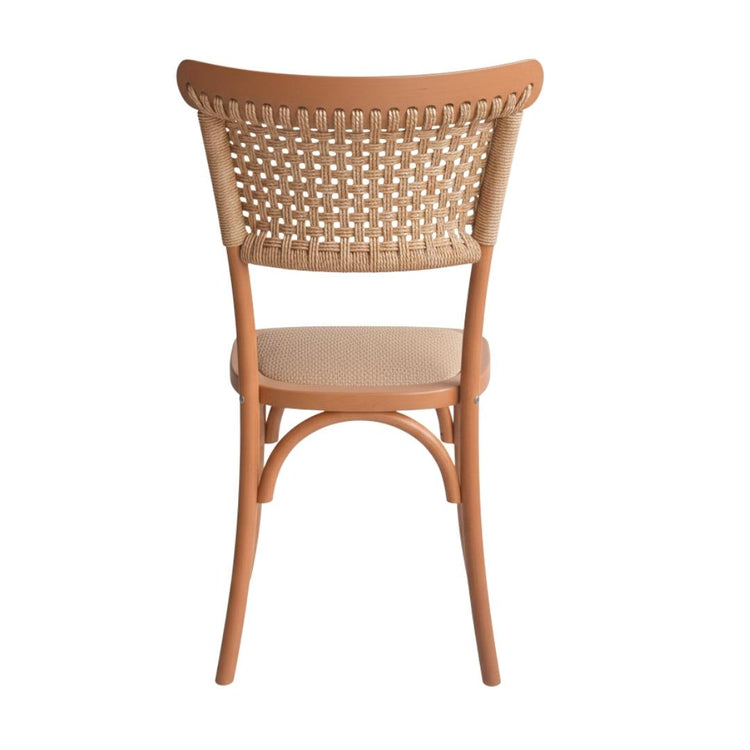 Pack 4 Sillas Tango Wood | Rattan & Cuerda